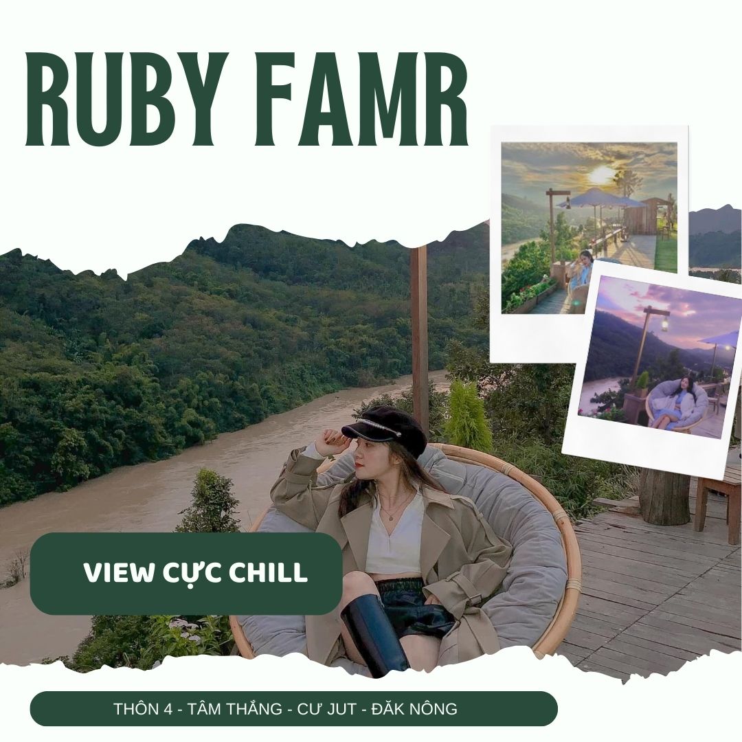 Ruby Farm - Địa Điểm View Đẹp Cực Chill Cho Mọi Người Sống Ảo